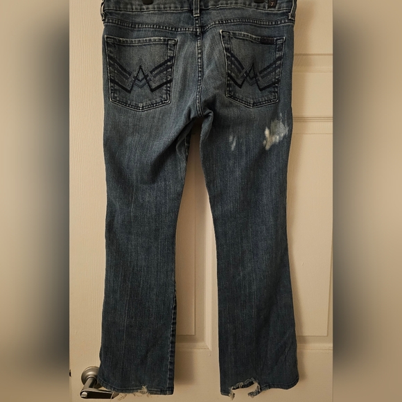7 For All Mankind Women's Blue Jeans - Picture 9 of 9
